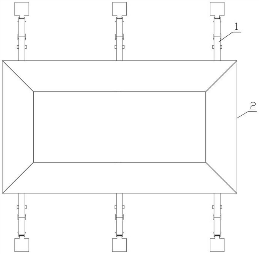 A telescopic folding table and stool assembly