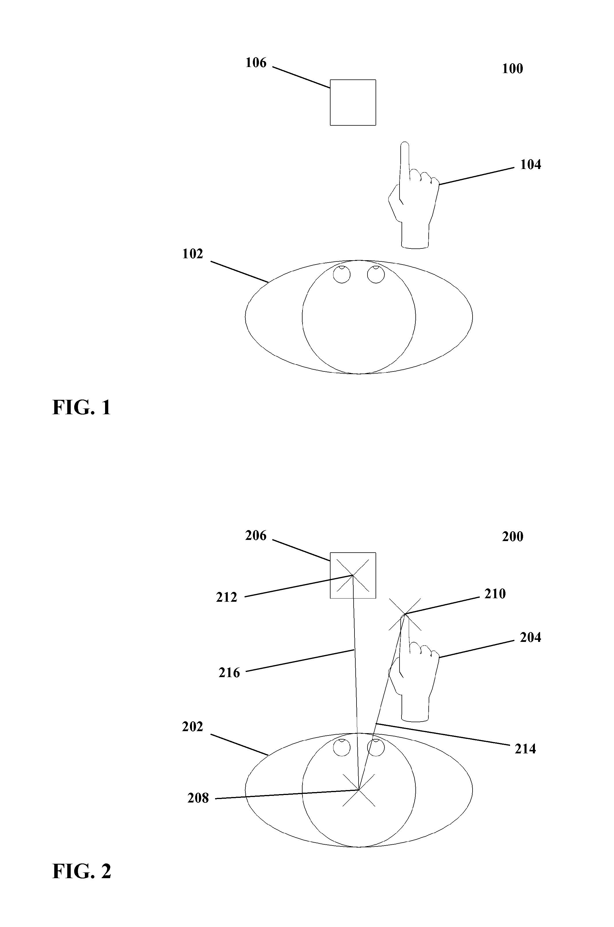 Method and apparatus for addressing obstruction in an interface