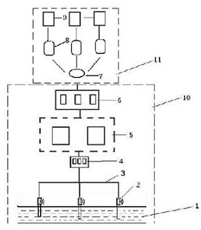 Ore pulp conveying electric valve device monitoring system and monitoring method thereof