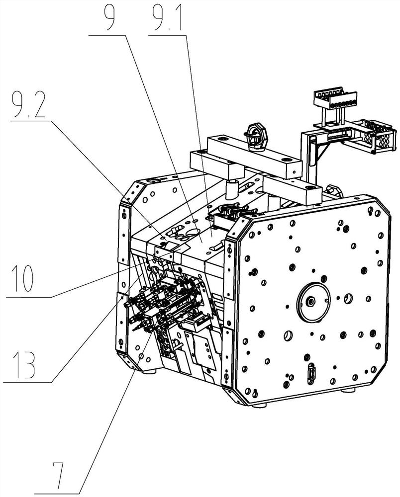 Real wood ornament injection molding and polyurethane adding one-step molding pouring mold