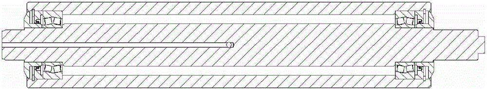 Anti-deformation foot roll combination device for sector section of large square blank and application method of anti-deformation foot roll combination device