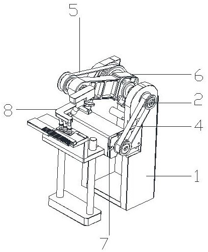 Single-drive double-shaft conveying device