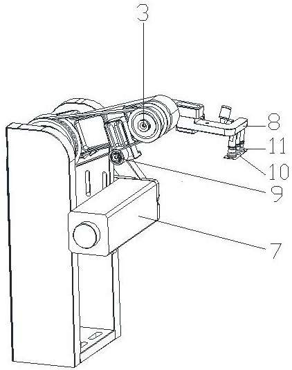 Single-drive double-shaft conveying device