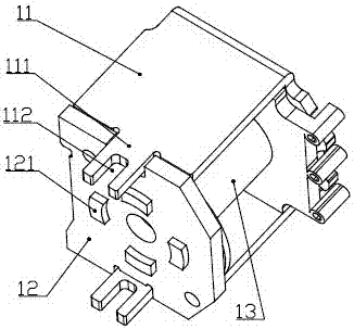 Assembling method for starting motor with built-in electromagnetic switch