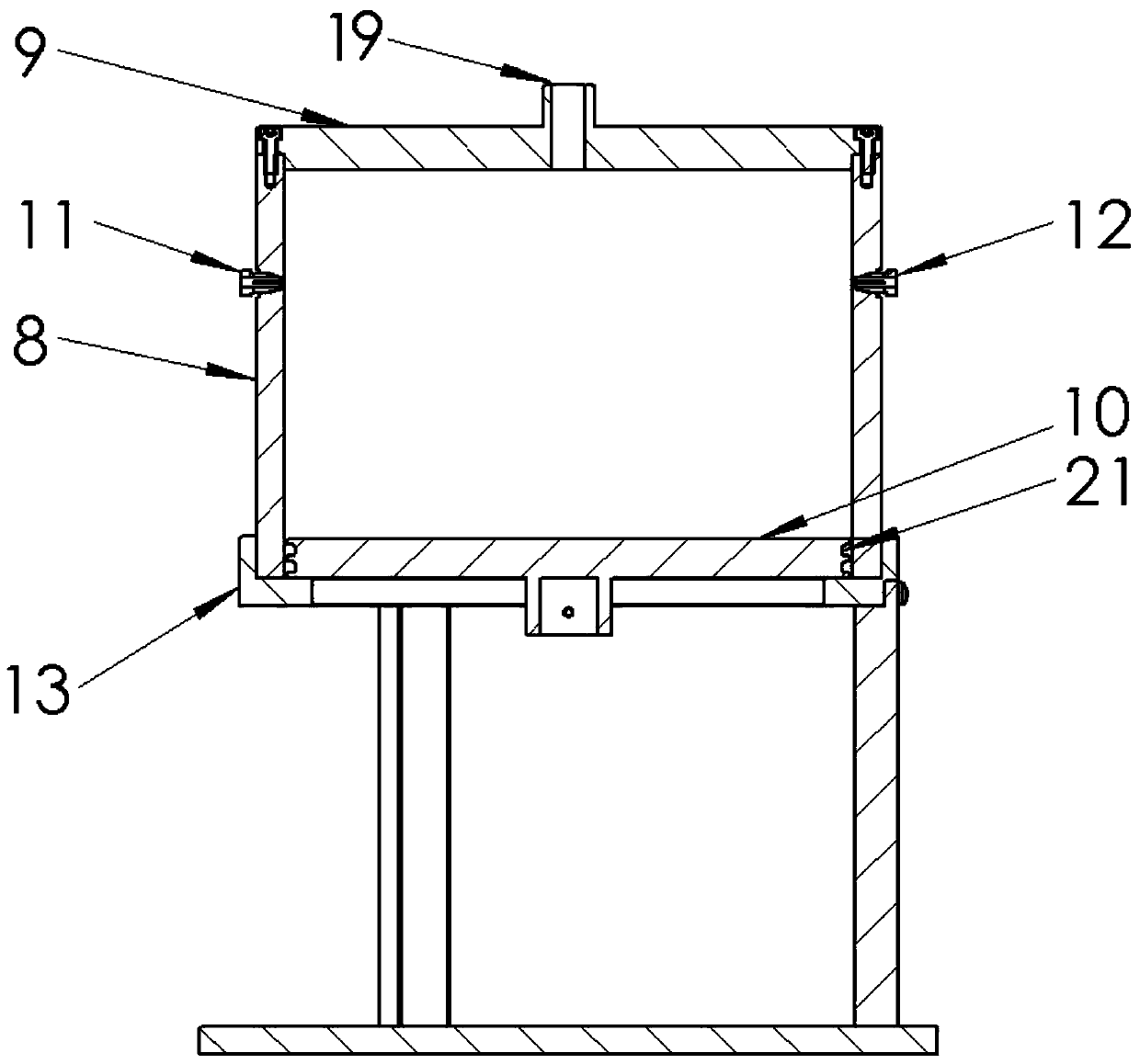 Microwave semiconductor self-excited oscillation chemical reactor and method thereof