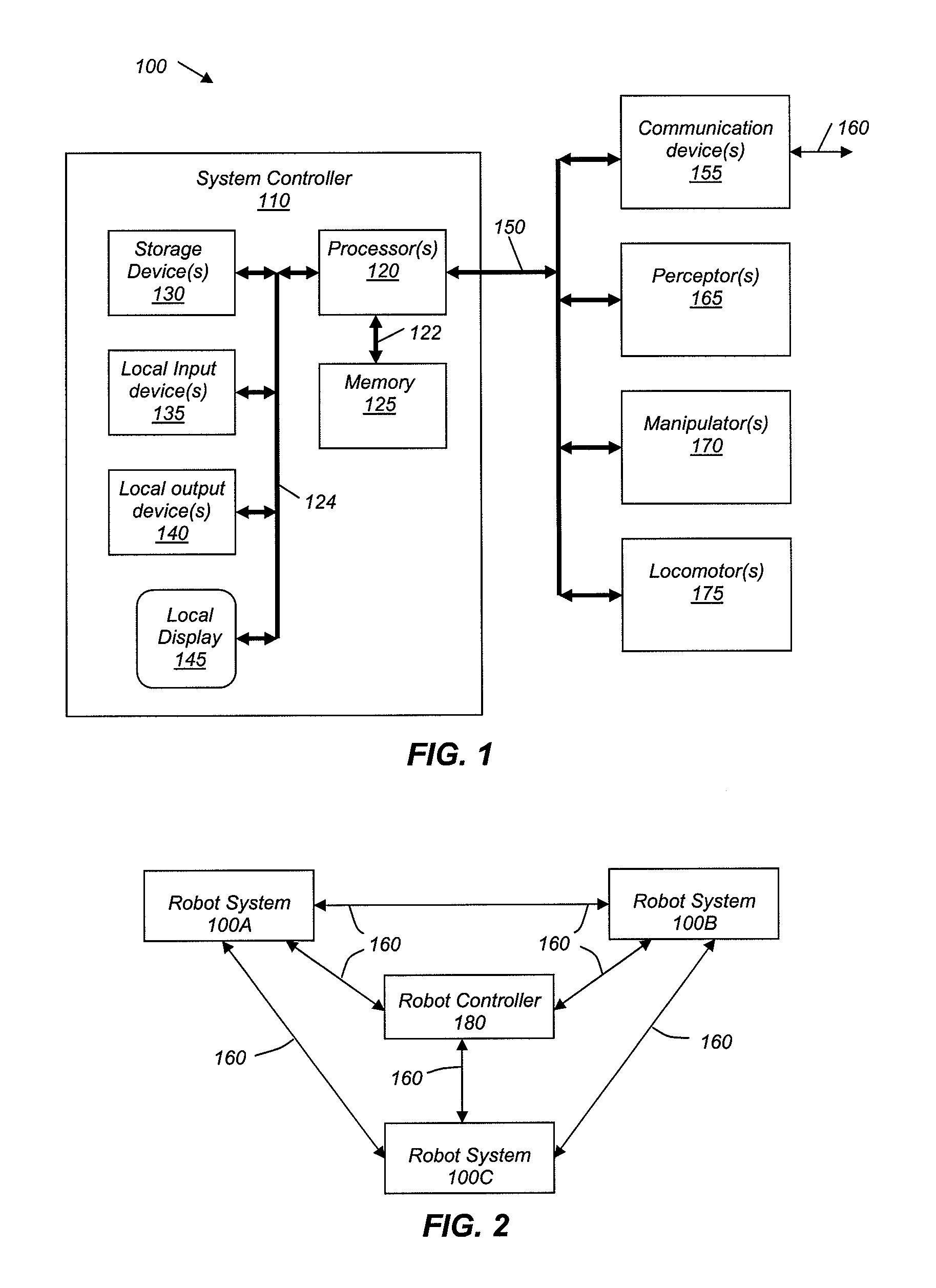 Robots, systems, and methods for hazard evaluation and visualization