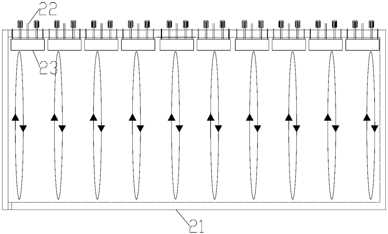 Atmospheric pressure thermal test system of large stepping manned spacecraft