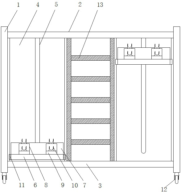 Overhaul platform for routine tests of transformer substation