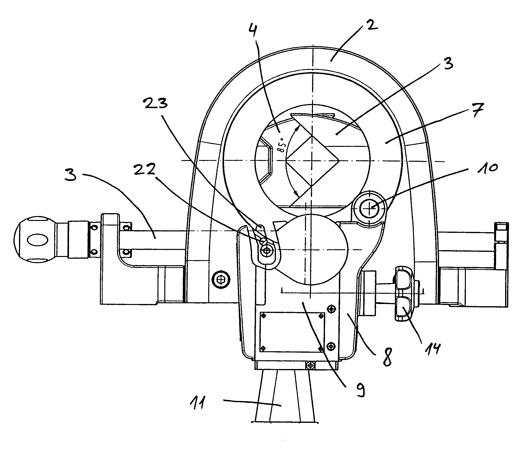 Circular saw device for cutting off tubes