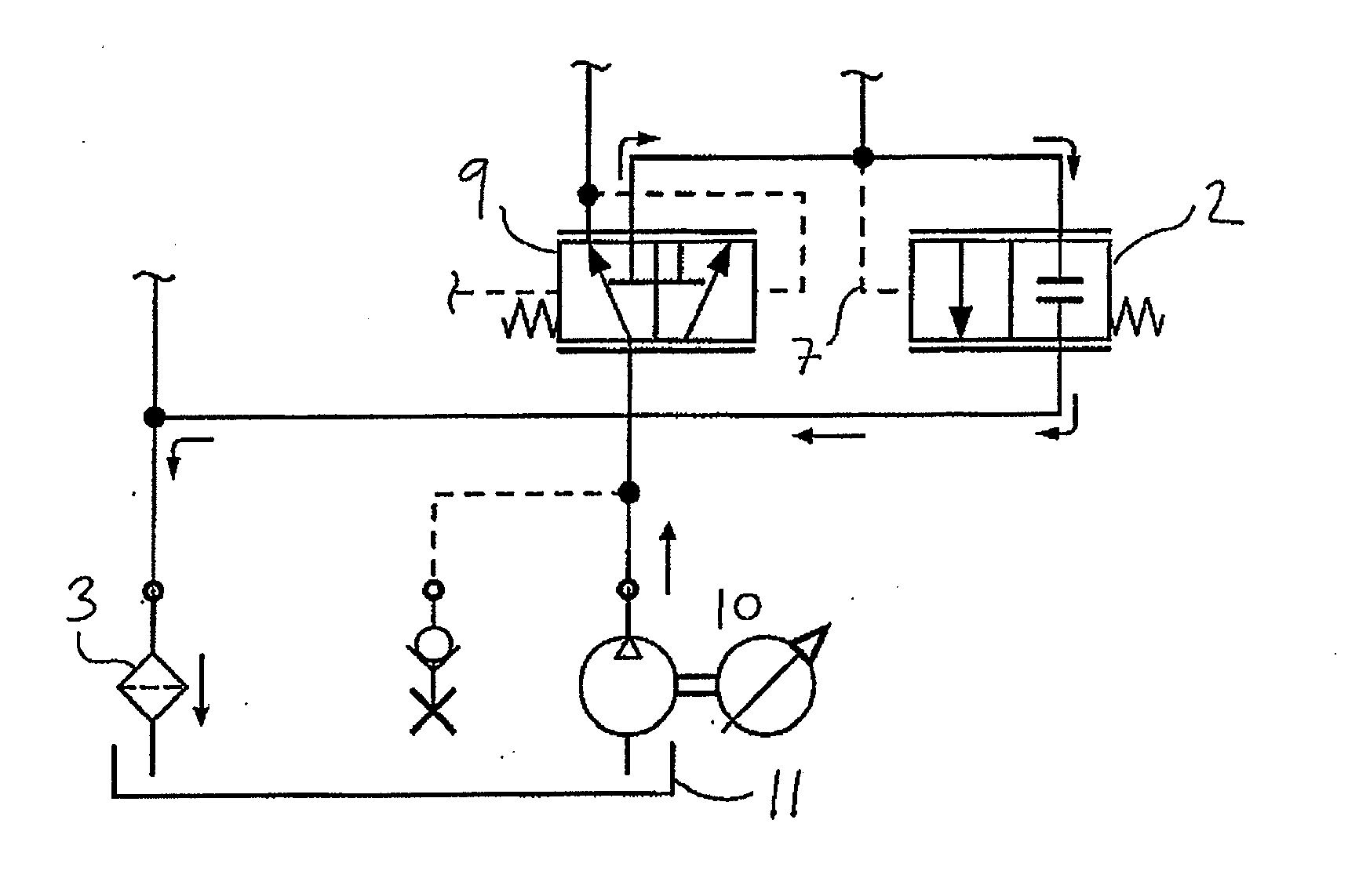 Method for cleaning hydraulic liquid, computerprogram product, control unit, and industrial truck