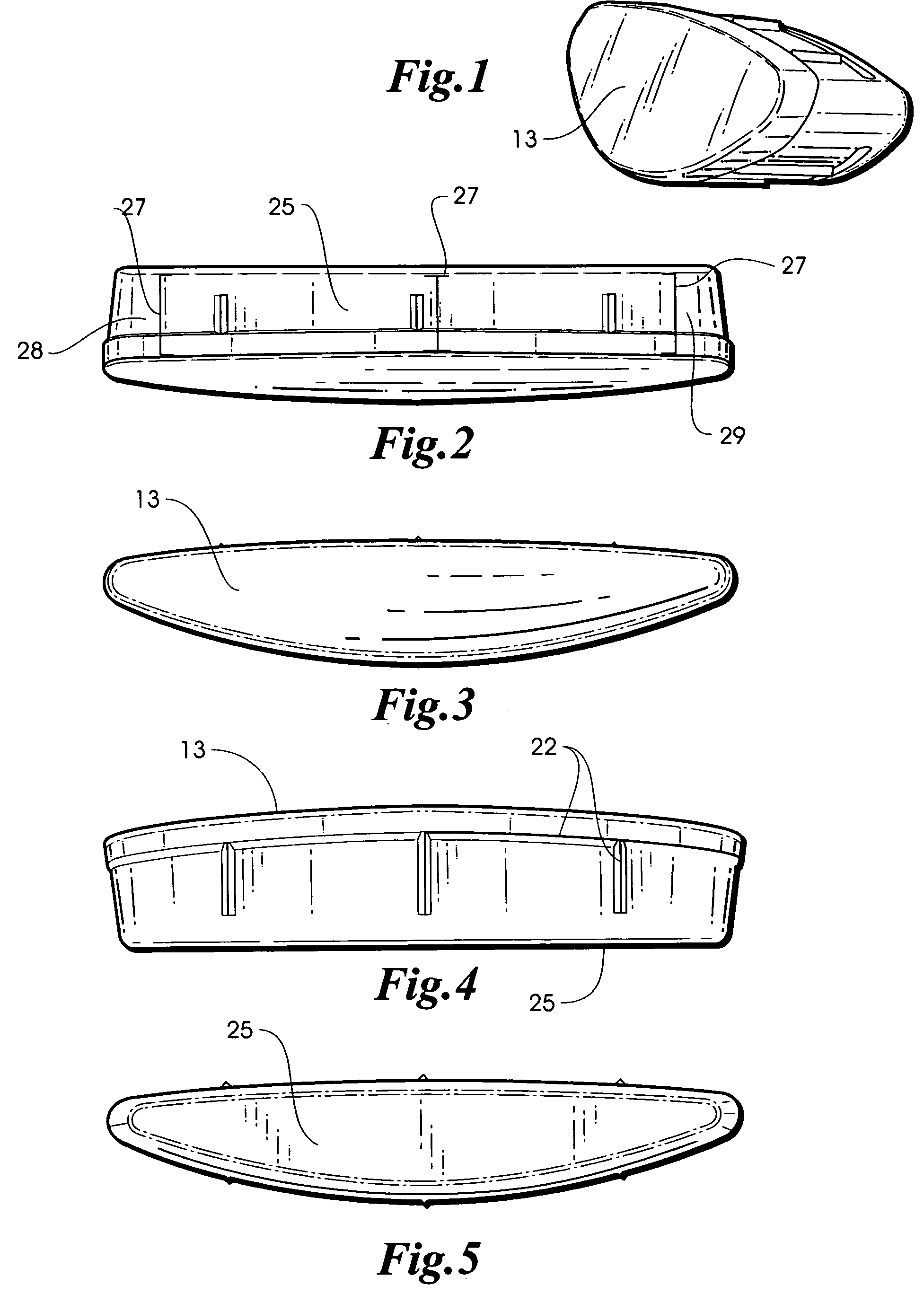 Golf club head weight adjustment member