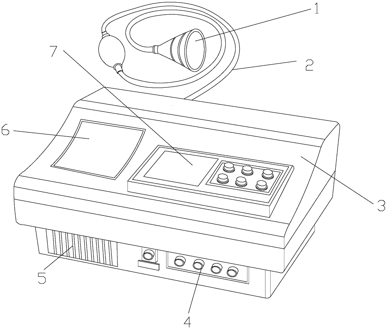 Pediatric department negative pressure gastric lavage device for pediatric doctors