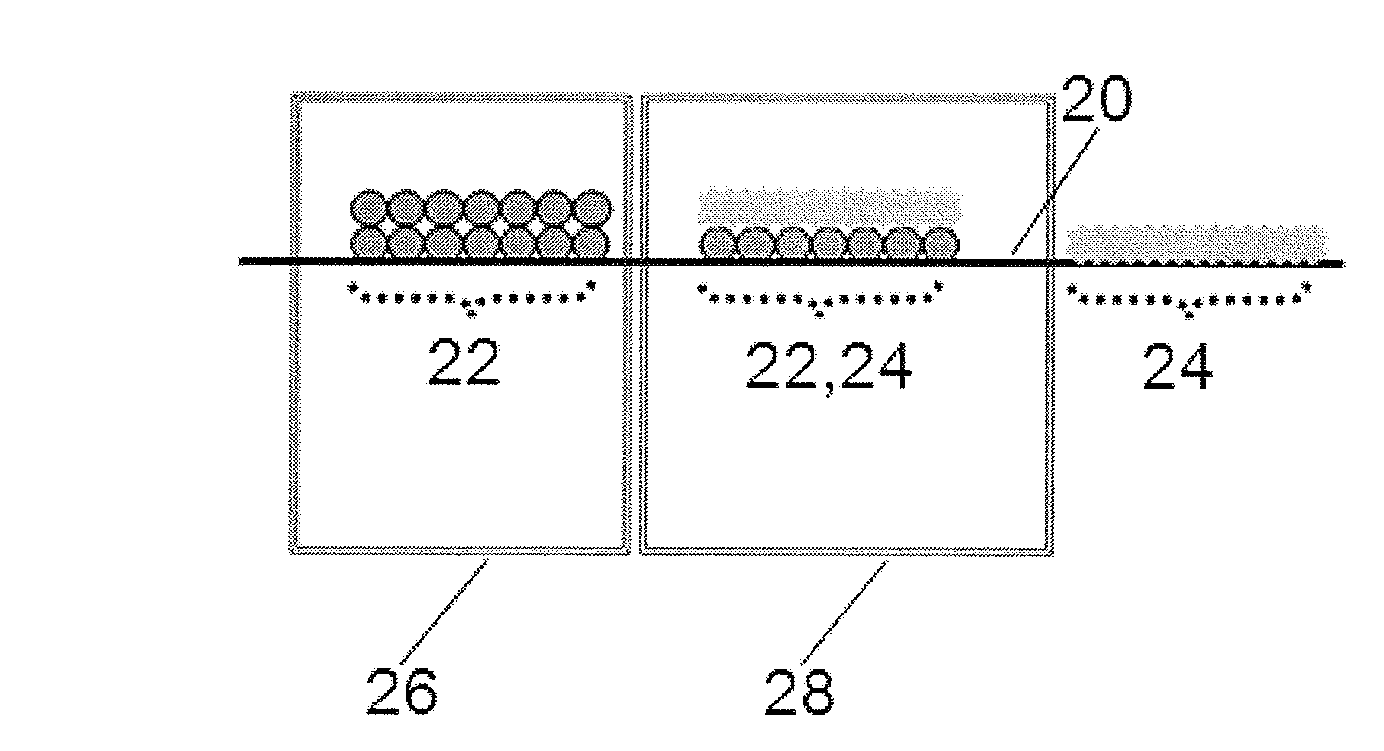 Ink jet recording method and record