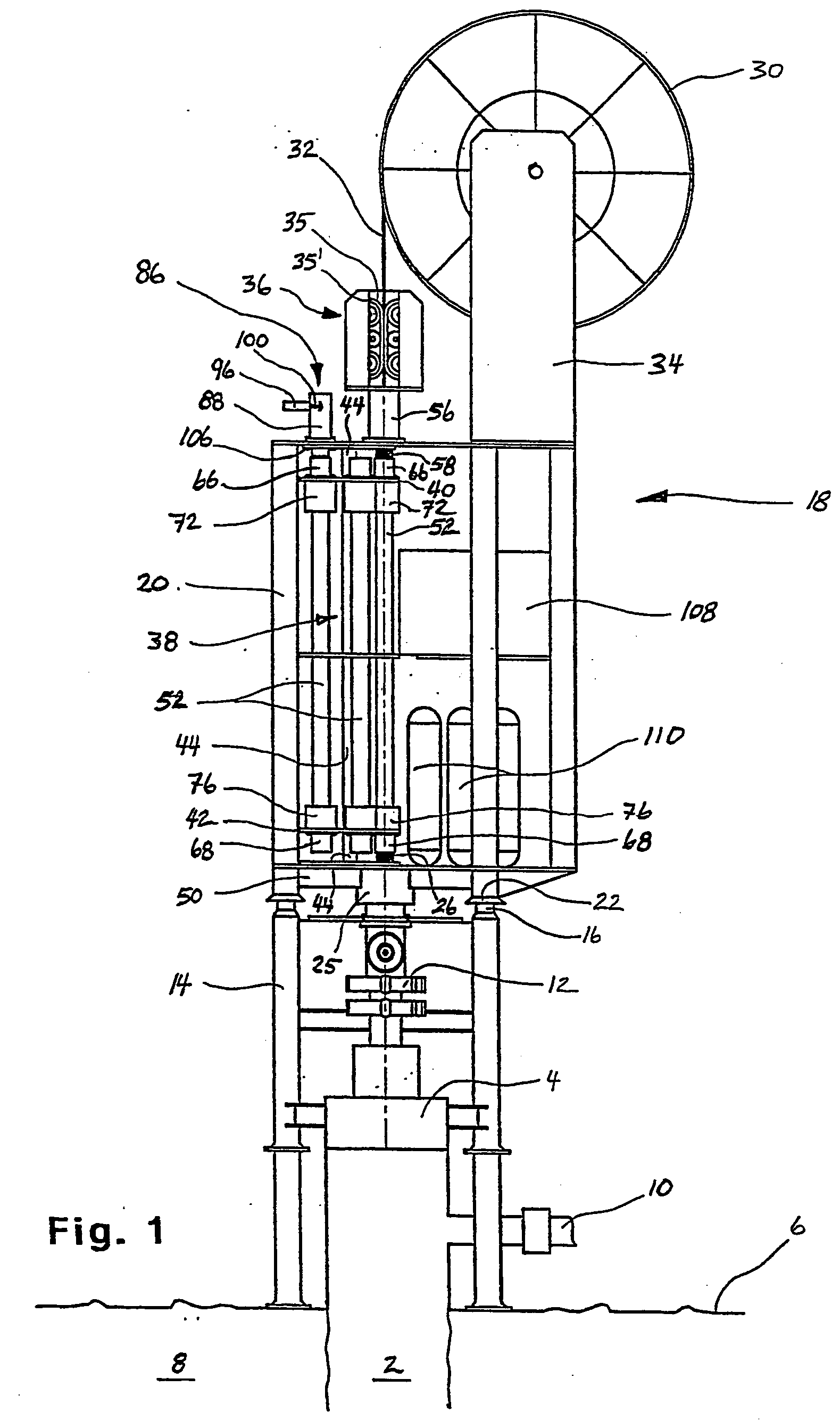 Intervention module for a well