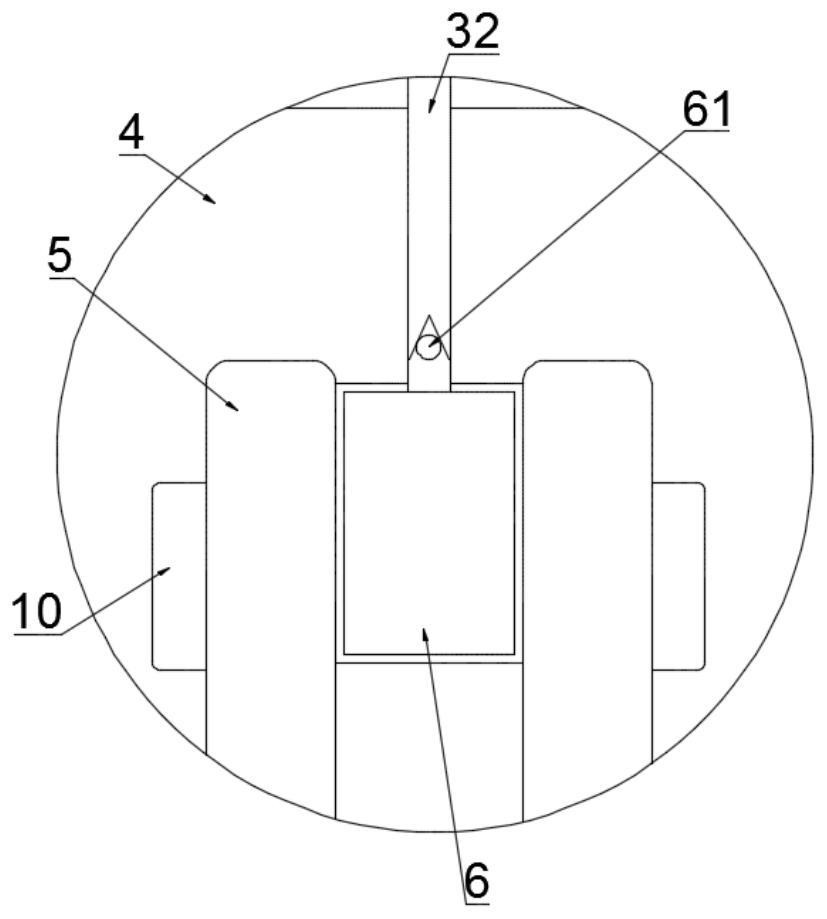 Resonance type wood plate drilling and debris removing device