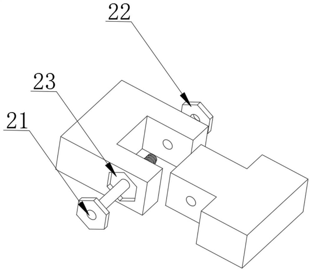 Additional shaft guide rail structure of universal industrial robot