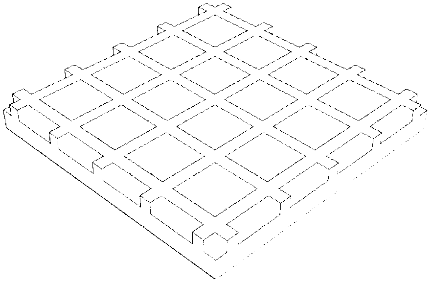 Thin-film solar battery based on imaged metal substrate and manufacturing method of battery