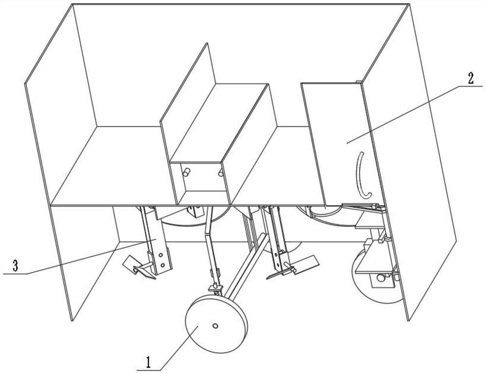 Folding multi-rotor-wing flying dual-shock-absorption automobile equipment