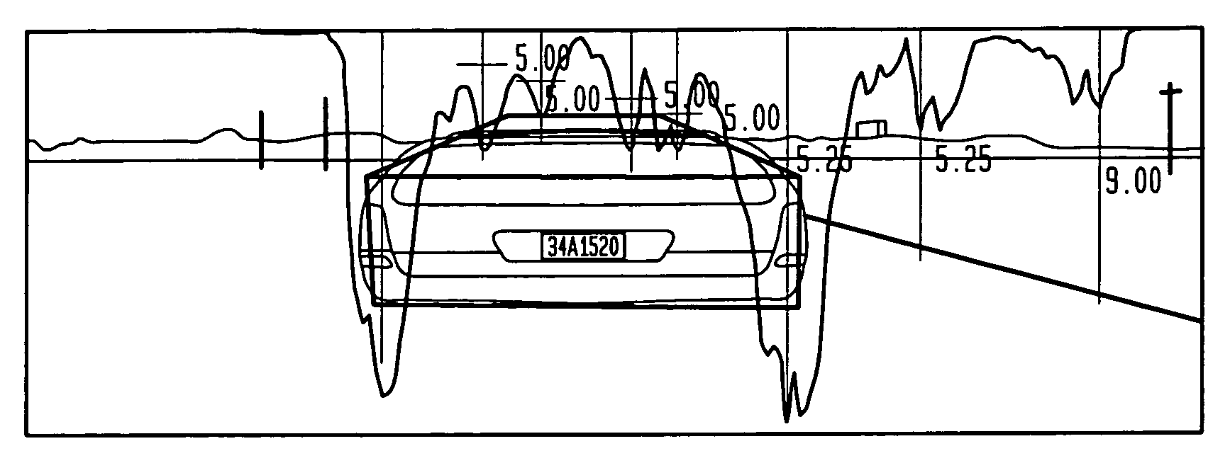 Method and apparatus for detecting edges of an object