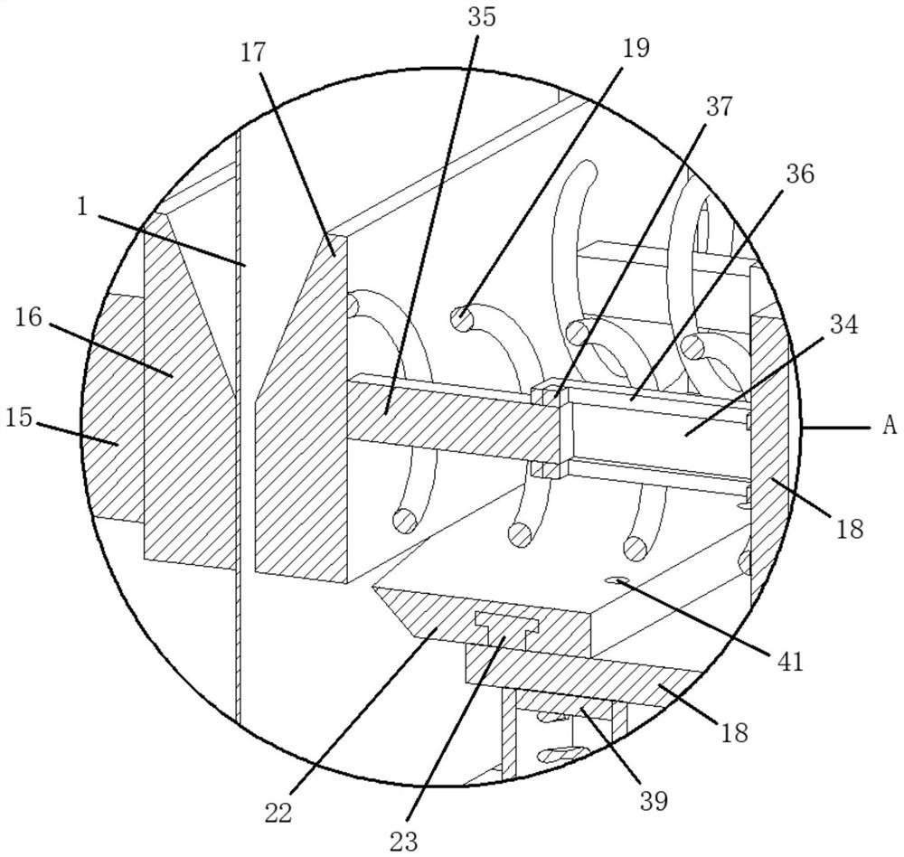 A cloth cutting device for textile fabric processing with replaceable blades