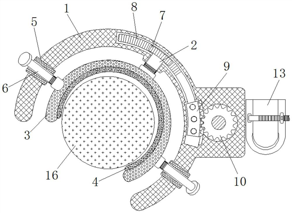 A labor-saving and high-safety electric pole climbing device for electric power maintenance