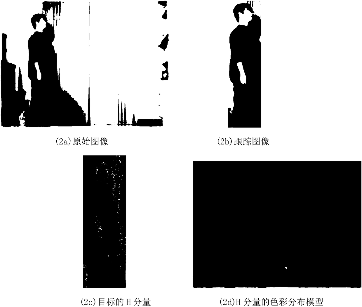 Target tracking method based on kernel density estimation