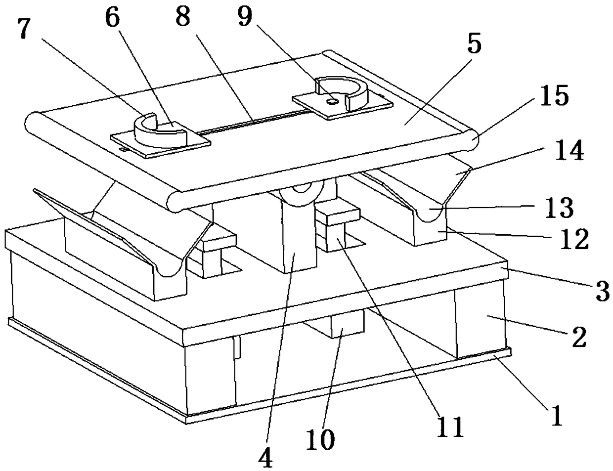 Ankle pump movement instrument