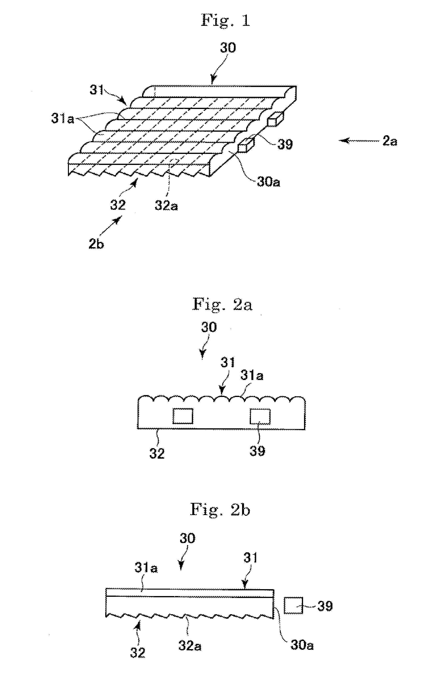 Lightguide plate, method of manufacturing light guide plate, and backlight unit with the light guide plate