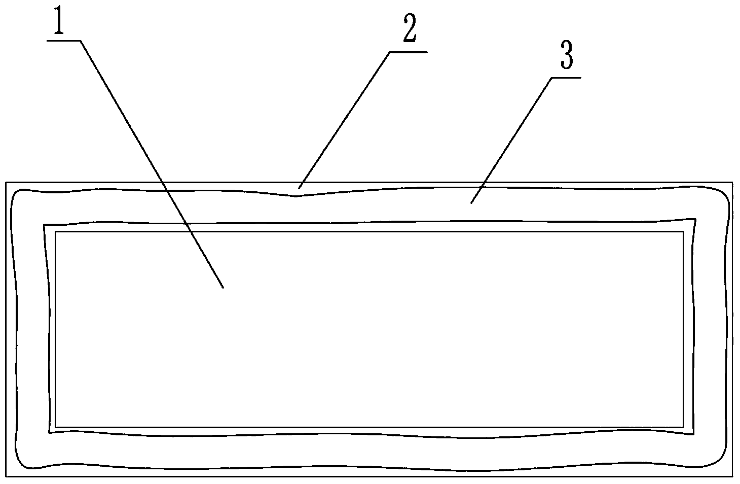 Island constructing caisson without leveling of foundation bed and construction method