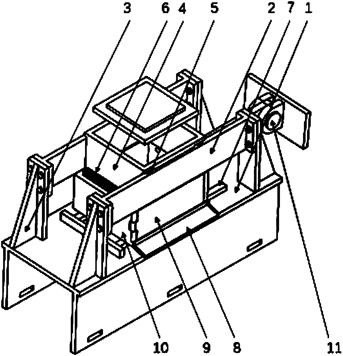 Broken stone railway ballast direct-shear testing apparatus