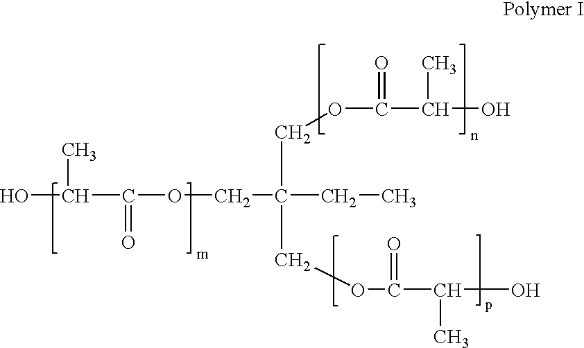 Implantable devices comprising biologically absorbable star polymers and methods for fabricating the same