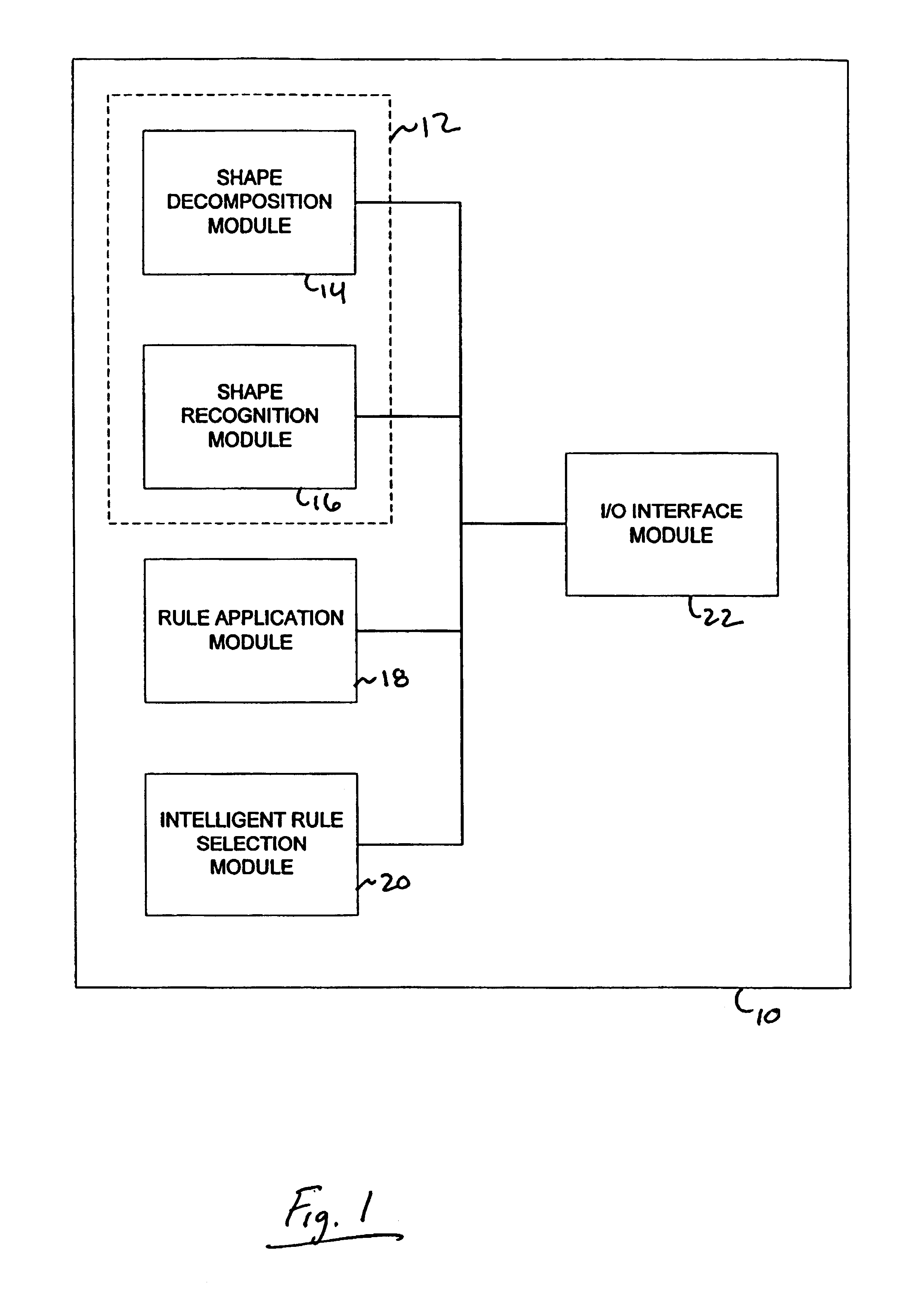 Parametric shape grammar interpreter