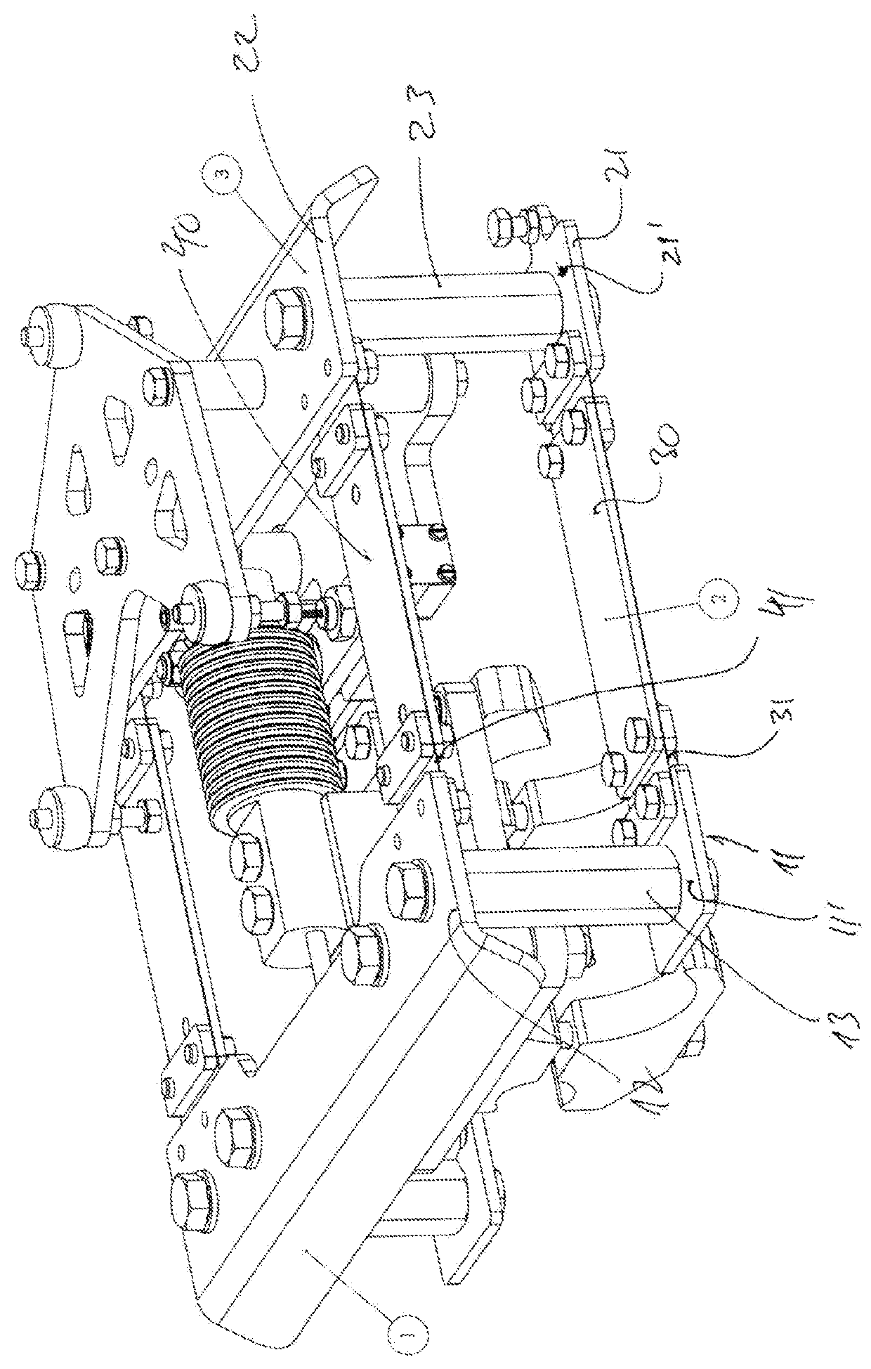 Suspension for a Weighing Cell