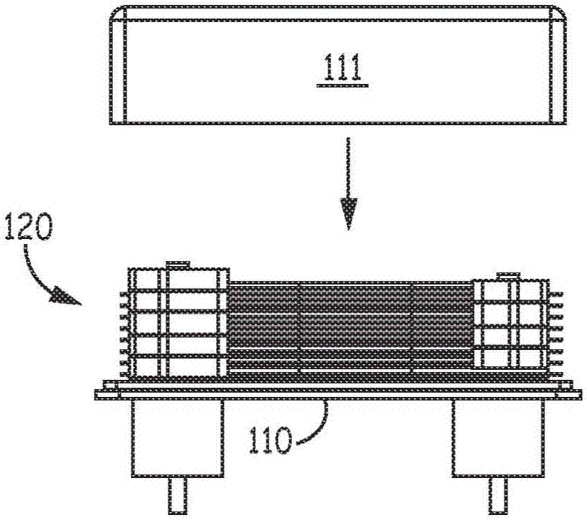 Adjustable battery stack and method of use in device enclosure