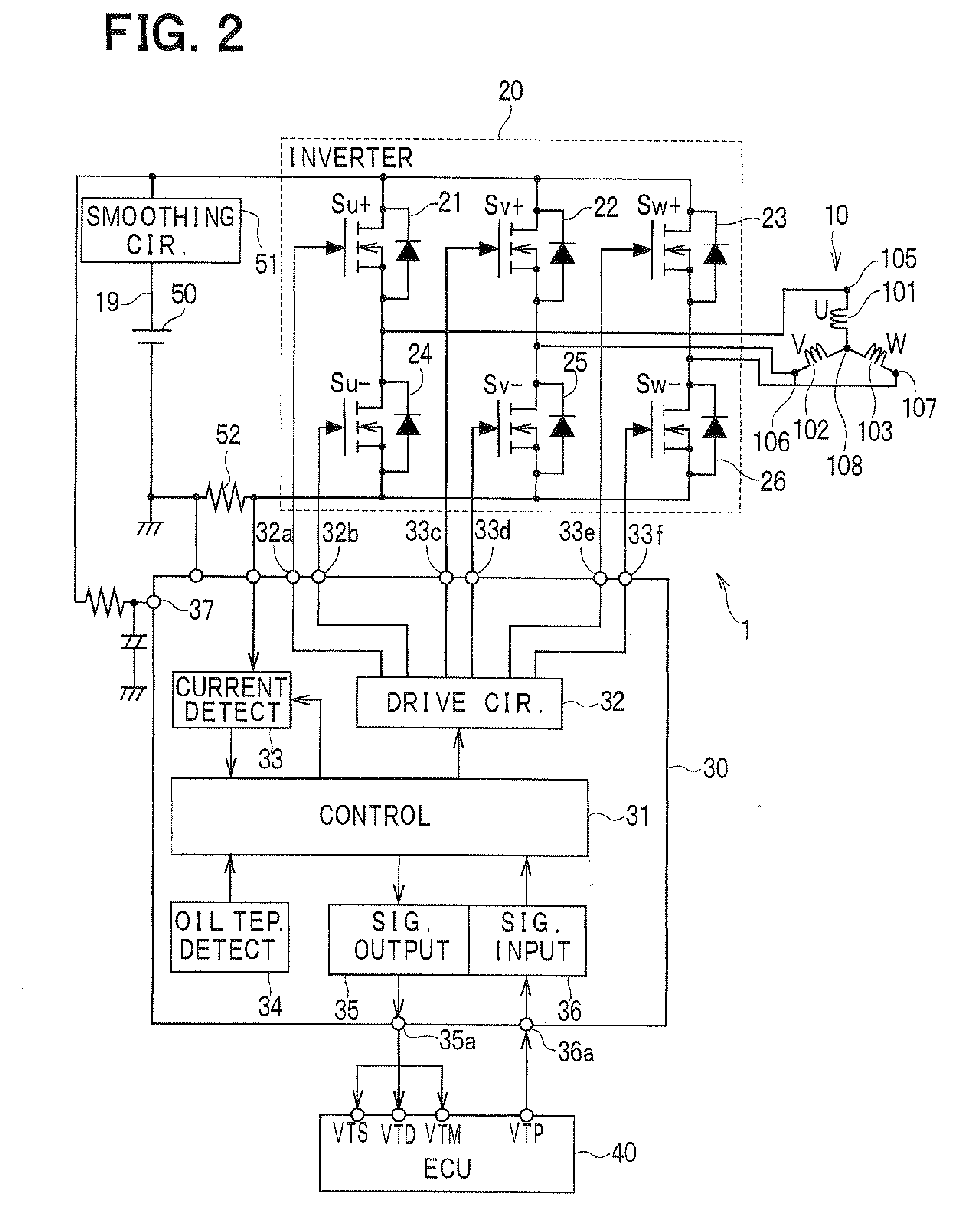 Electric driver unit