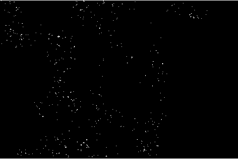 Method for adsorbing six heavy metals in water environment based on magnetic graphene oxide