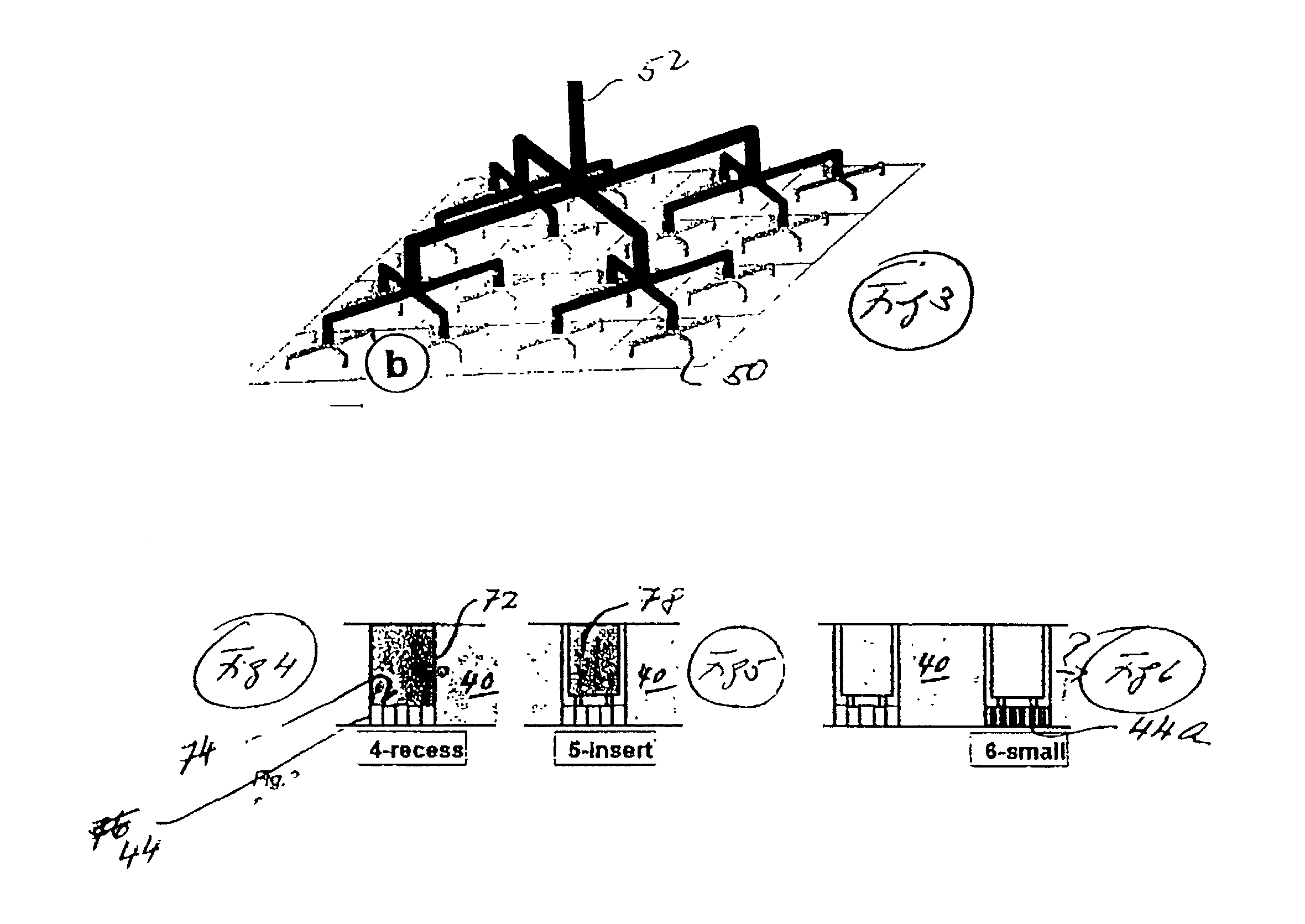 RF plasma reactor having a distribution chamber with at least one grid