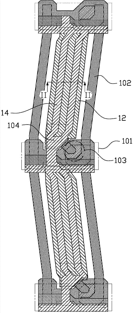 Fringe-field switching mode thin film transistor array substrate and manufacturing method thereof