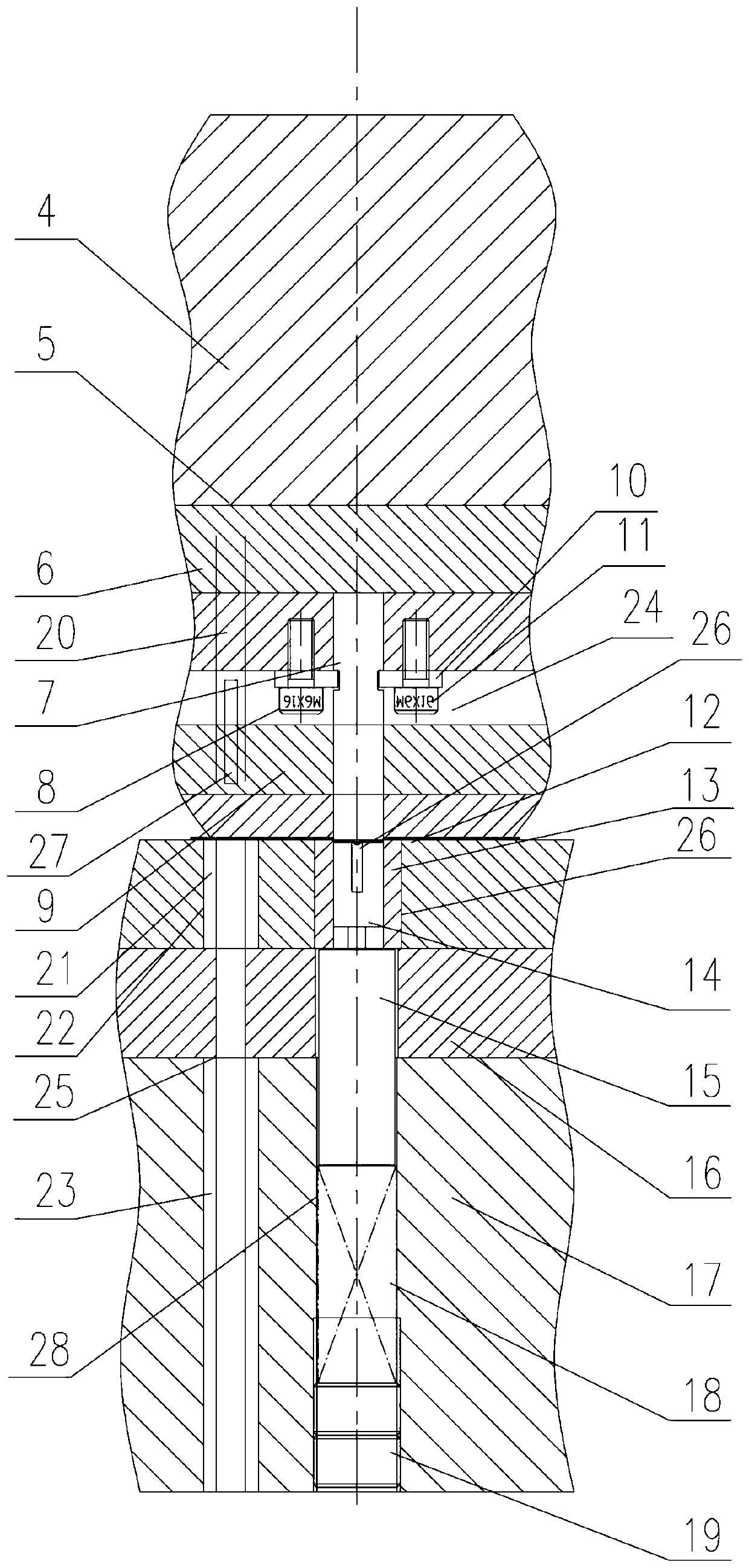 Manufacturing method for stacked iron core