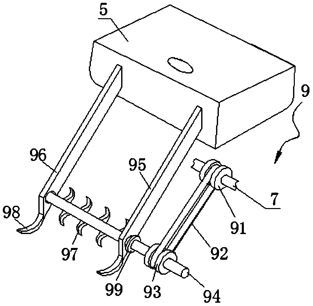 Novel hand-held chemical fertilizer spreading device