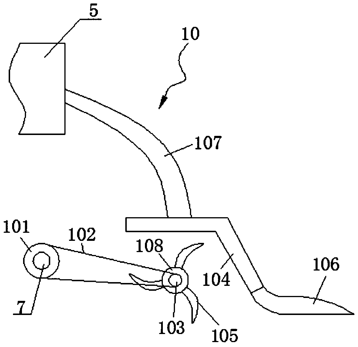 Novel hand-held chemical fertilizer spreading device