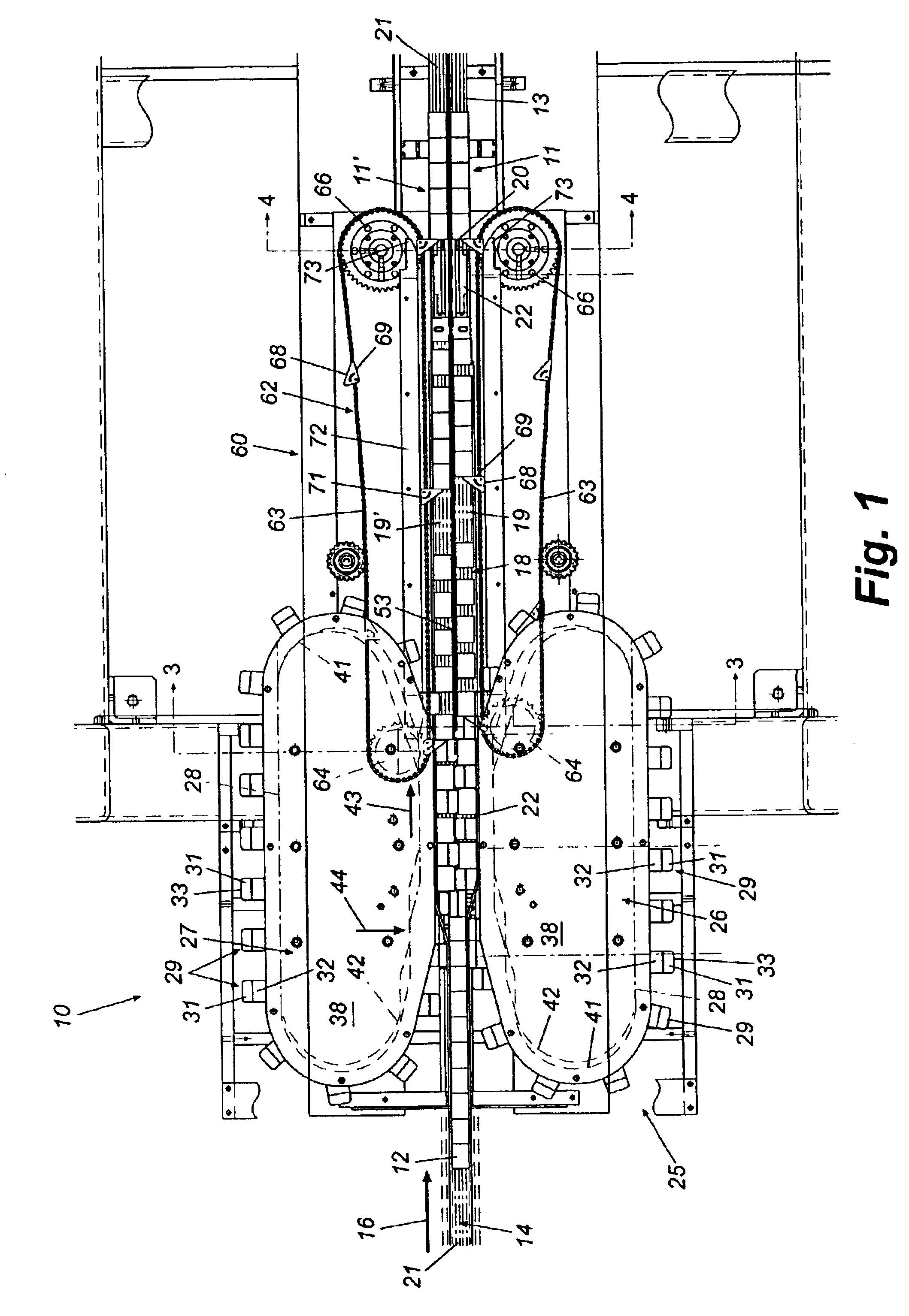 Method and apparatus for grouping aseptic products