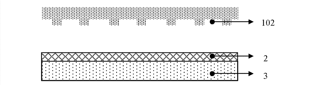 Nano imprinting device and method for imaging sapphire substrate