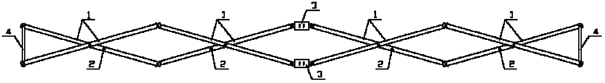 Extensible building steel structure