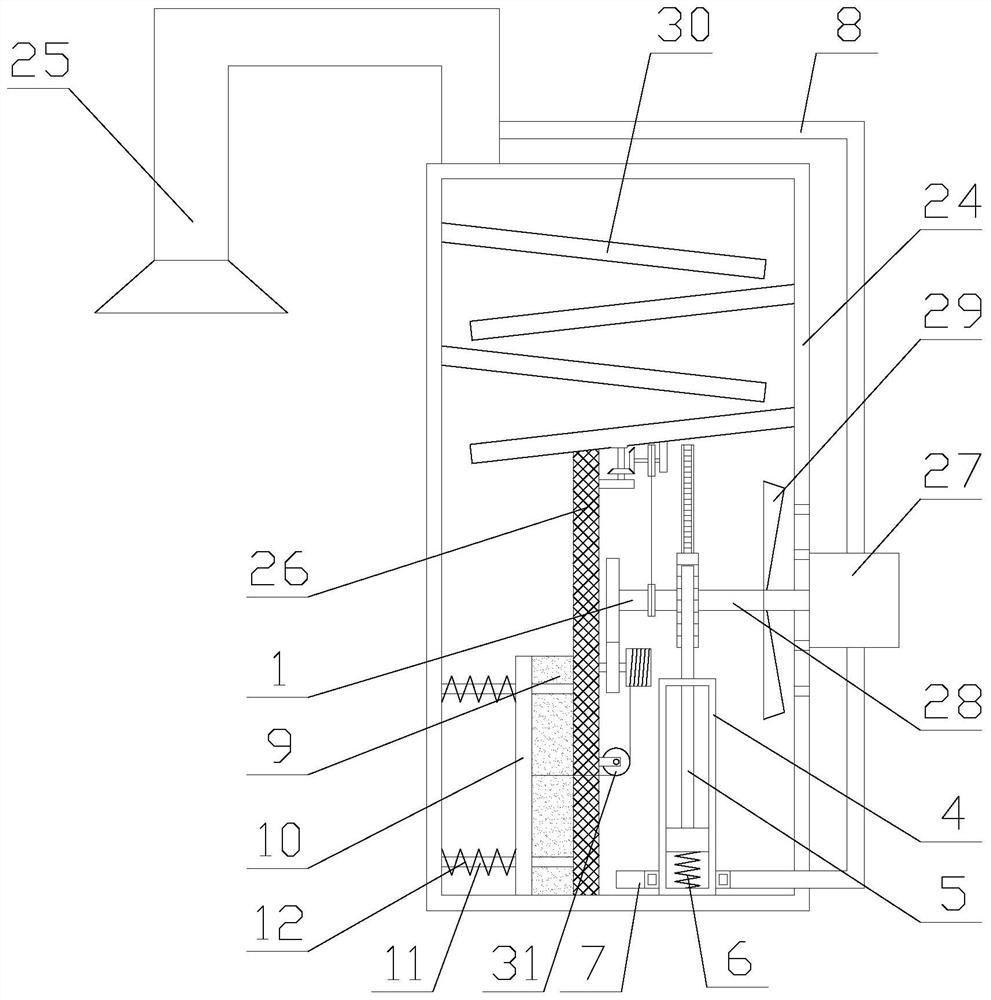 Waste velvet recovery device for cotton processing