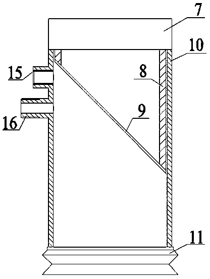 Portable interior quality optical detection probe for thick-skin type fruits