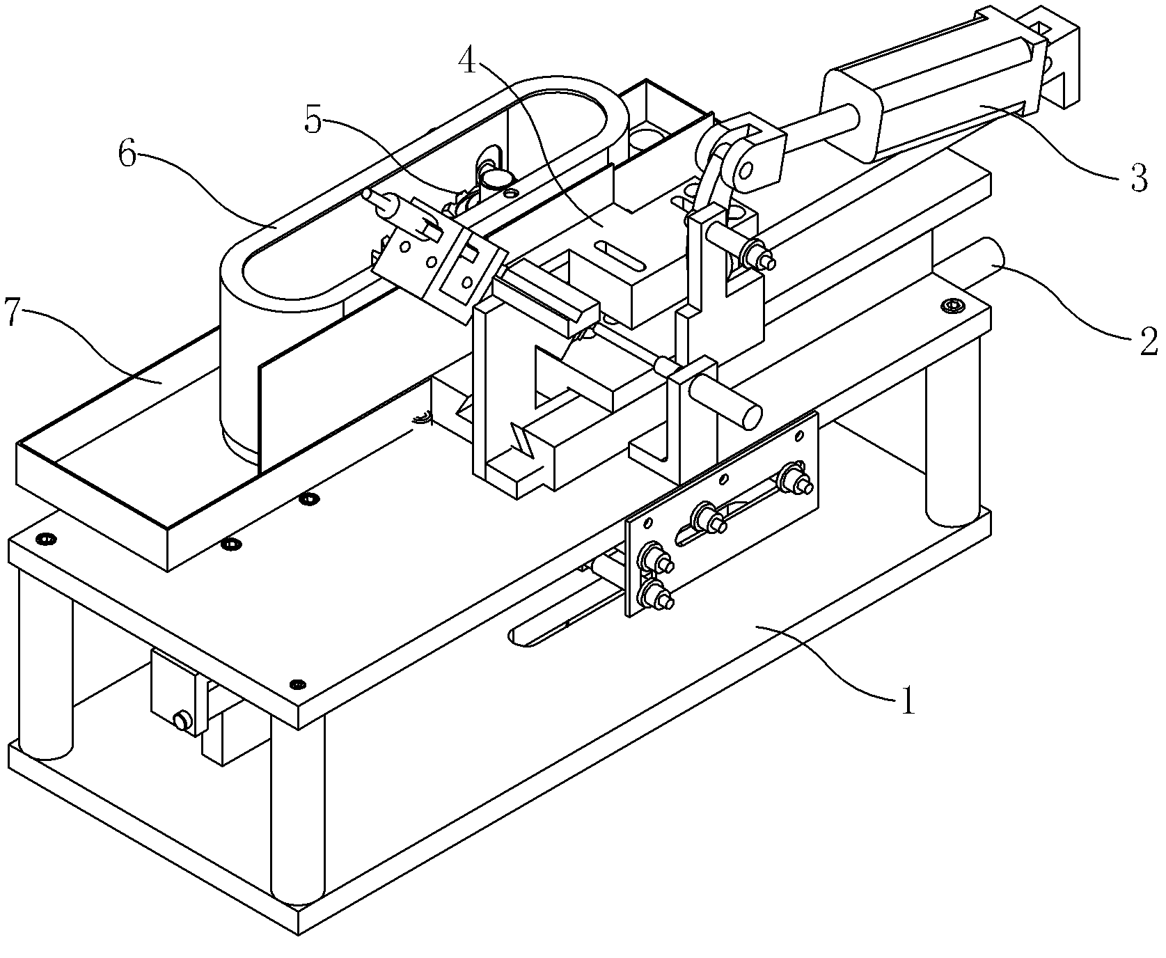 Milling edge-aligning beveller and processing method thereof