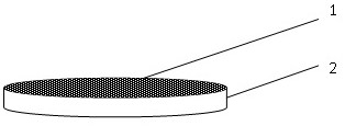 A non-breathable explosion-proof membrane, preparation method and explosion-proof valve for power battery