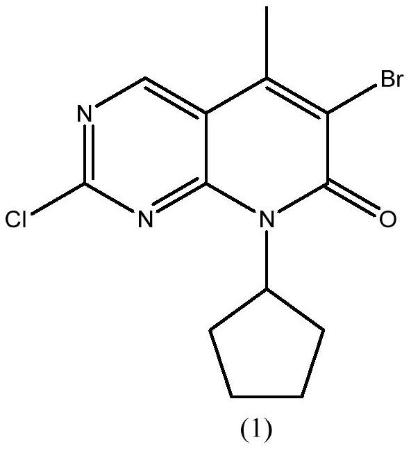 A kind of preparation method of palbociclib intermediate