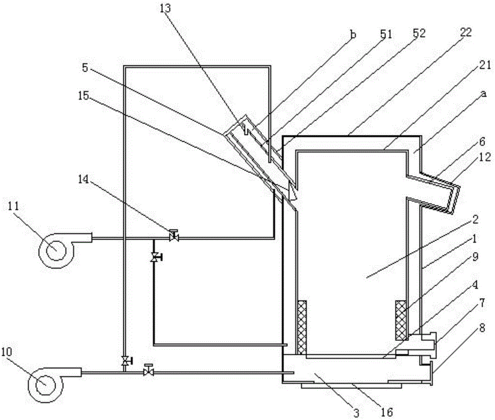 Biomass gasification burner